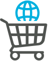 Icon indicating eCommerce | Retail