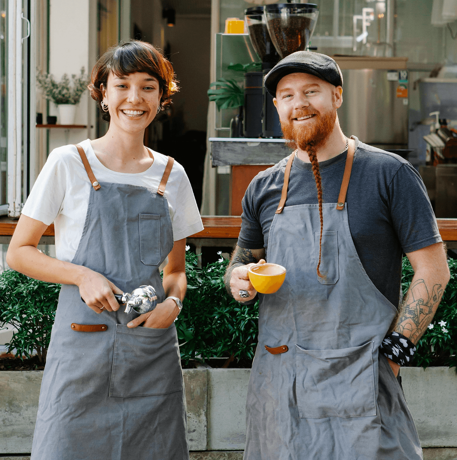 Small business owners representing MHB Financial target audience