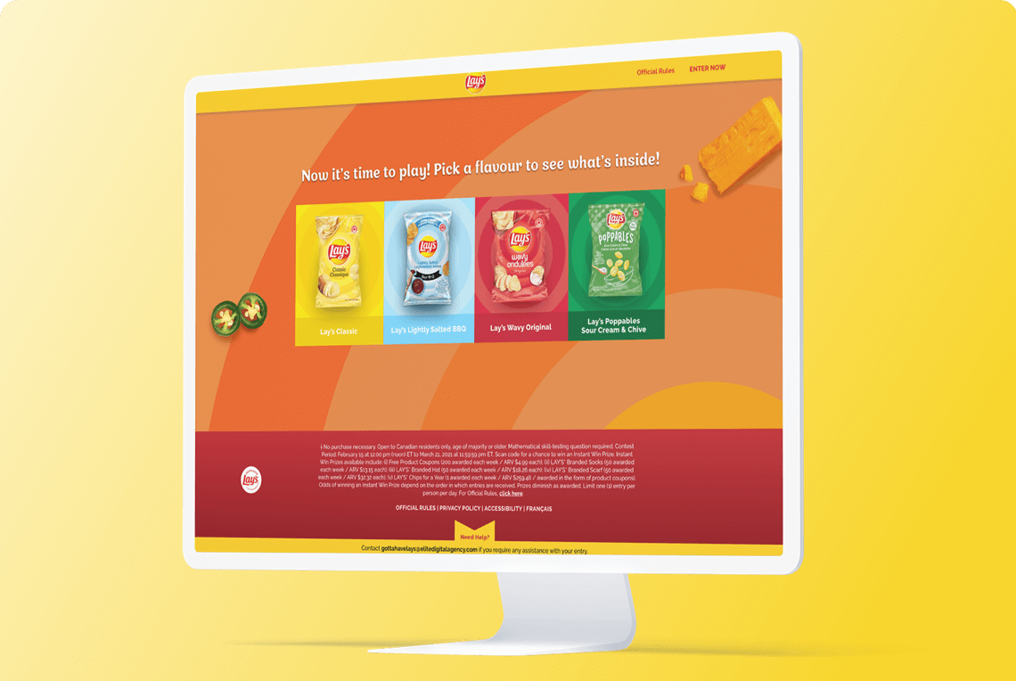 PepsiCo Gotta Have Lay’s Microsite