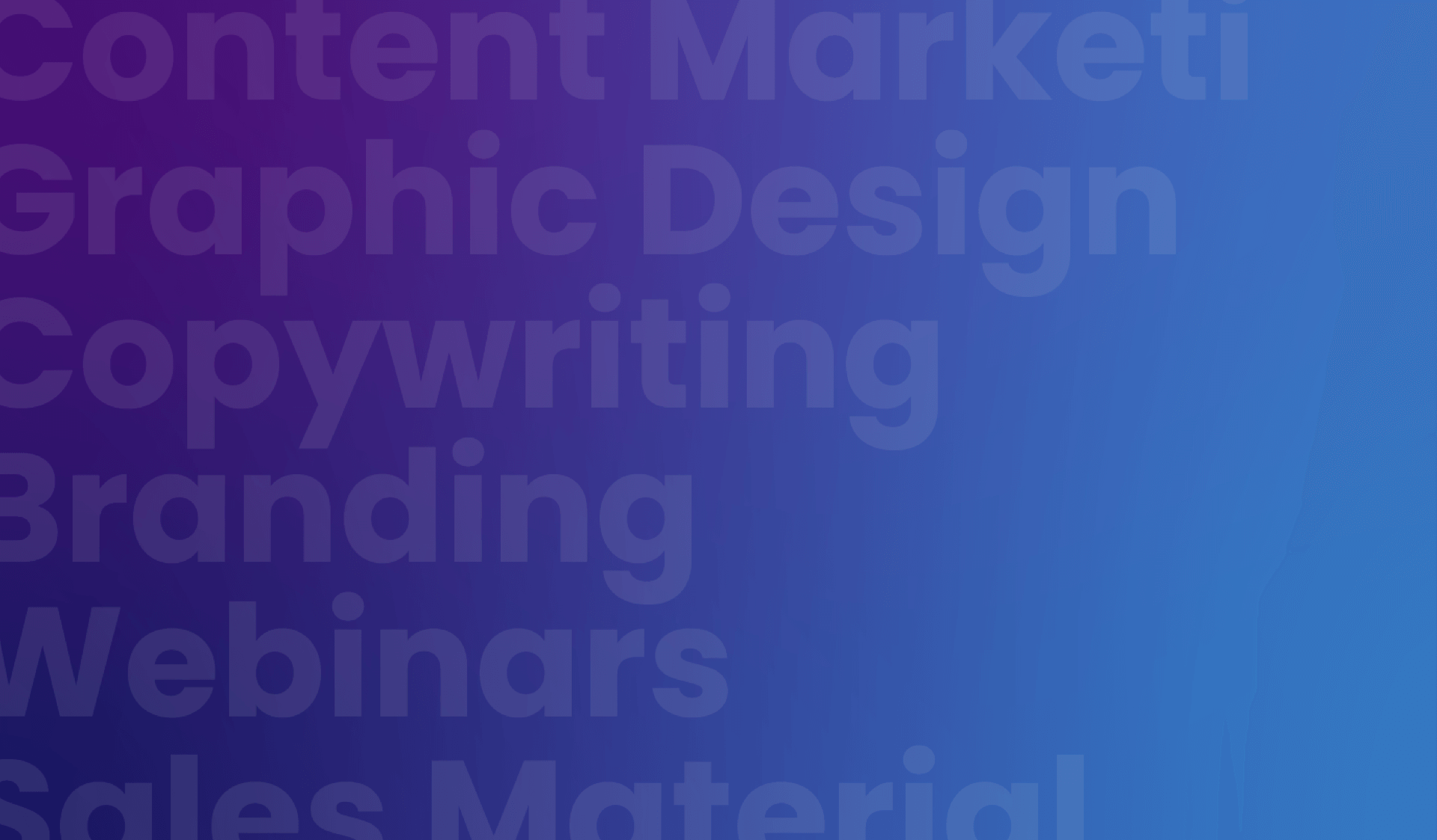 Graphic Design & Content Marketing background image