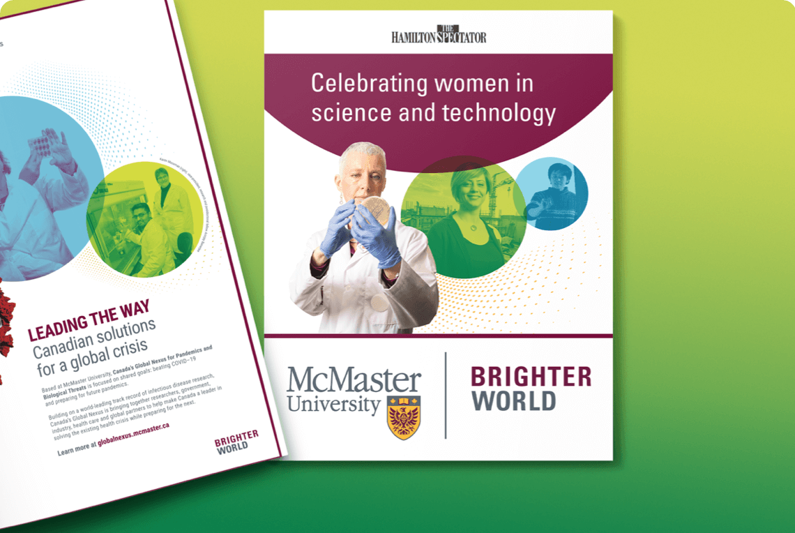 McMaster University Digital and Print Ad Campaigns