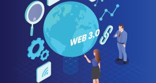 3d vector concept of web3 technology - future of internet