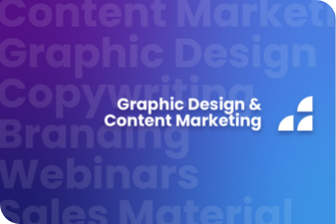 Graphic Design & Content Marketing mobile image